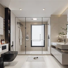Modern White Bathroom Vanity
